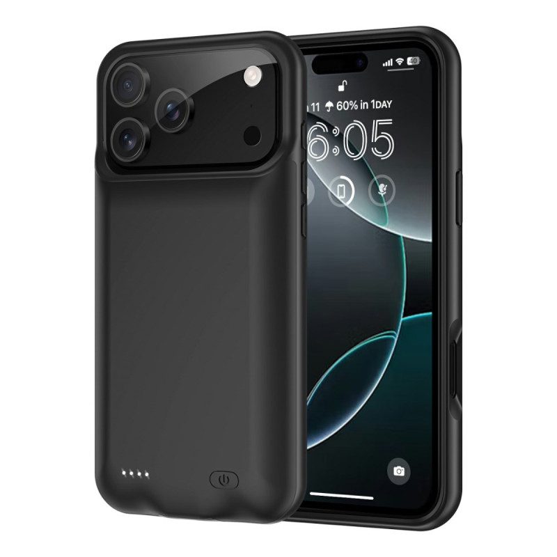 6000mah Powerbankskal För iPhone 17 Pro Max Med Förstärkt Skydd