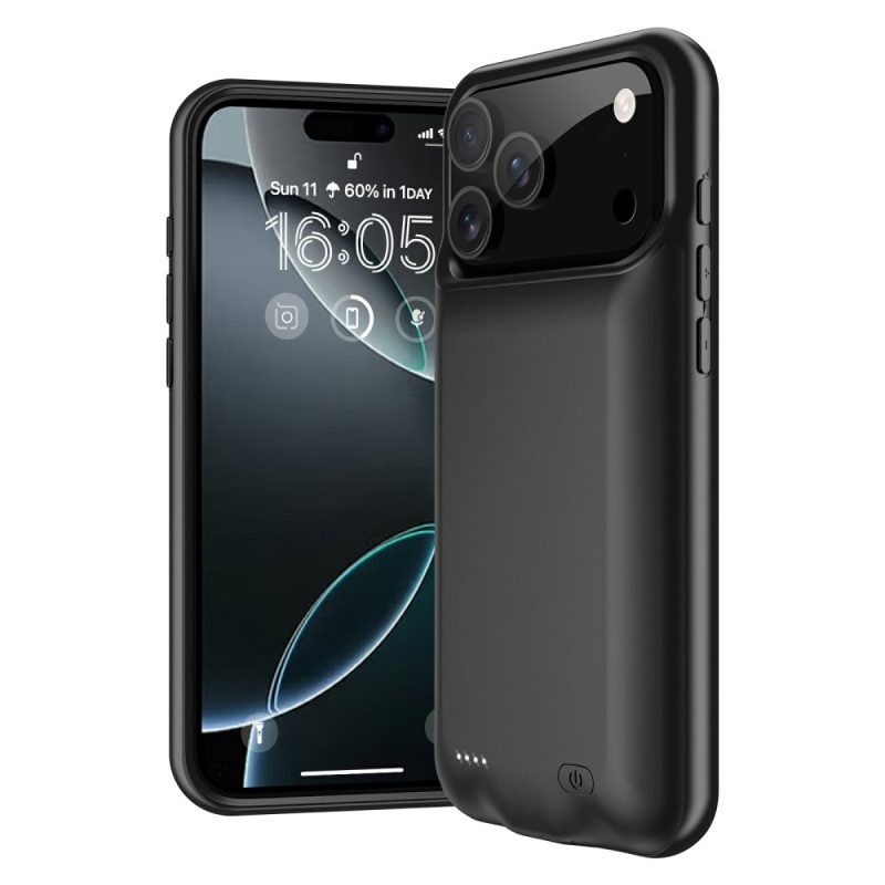 6000mah Powerbankskal För iPhone 17 Pro Max Med Förstärkt Skydd