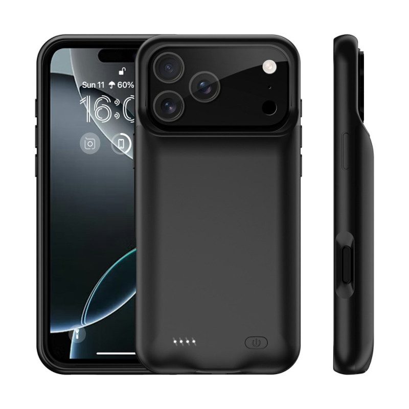 6000mah Powerbankskal För iPhone 17 Pro Max Med Förstärkt Skydd