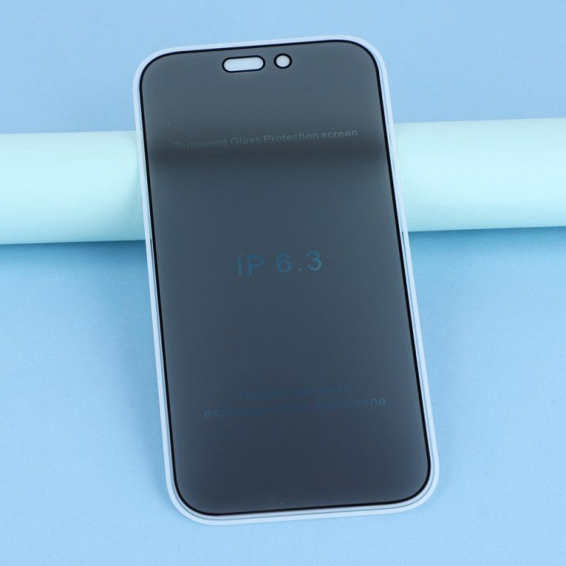 Anti-spionage Skärmskydd I Härdat Glas För iPhone 17 Pro