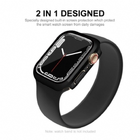 Apple Watch Series 7 41Mm Enkay Hat Prince Fodral Härdat Glas Galvanisering