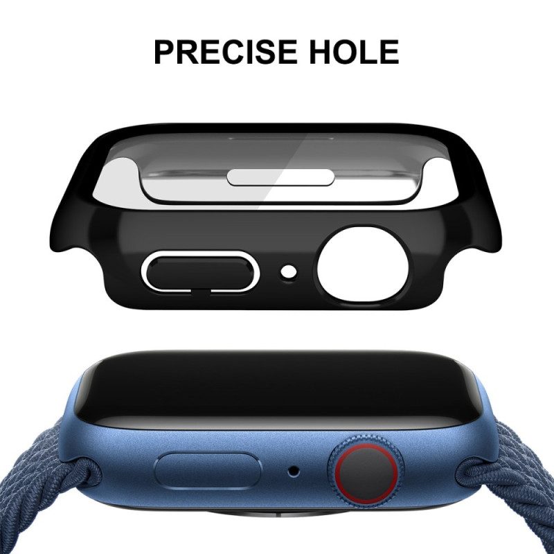 Apple Watch Series 7 41Mm Enkay Hat Prince Fodral Härdat Glas Galvanisering