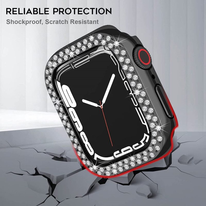 Apple Watch Series 7 41Mm Rhinestone Finish Case