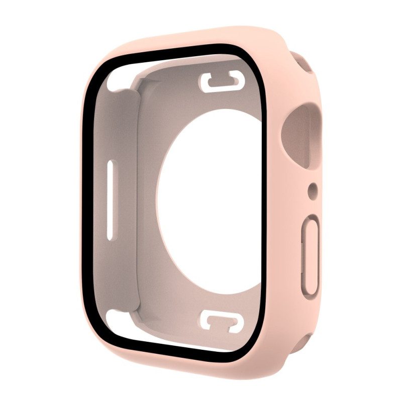 Apple Watch Series 7 41Mm Vattentätt Fodral I Härdat Glas