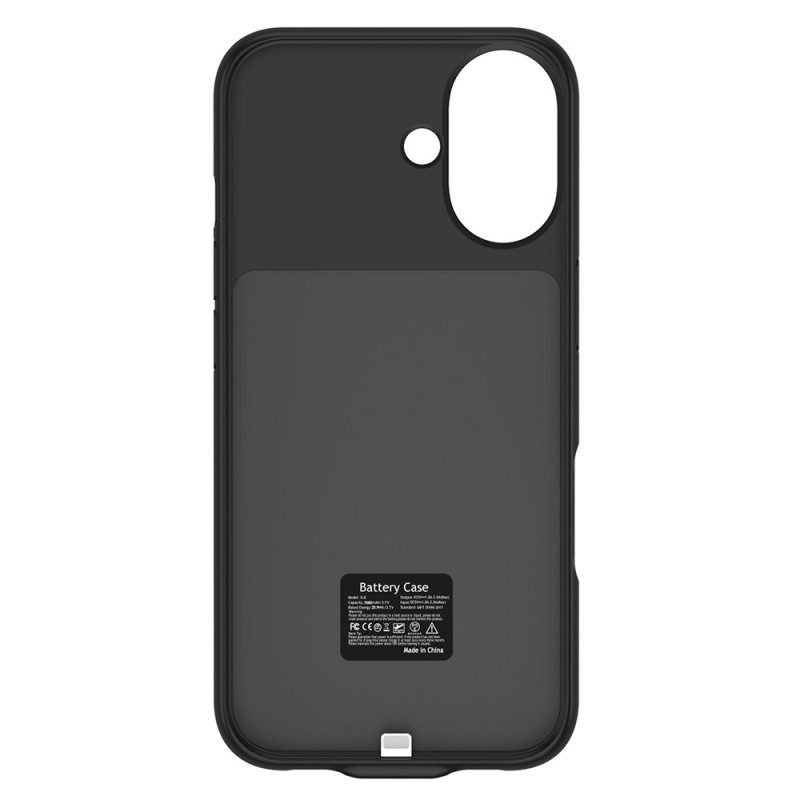 Batterifodral För iPhone 17 Bärbar Trådlös Laddare 7000mah