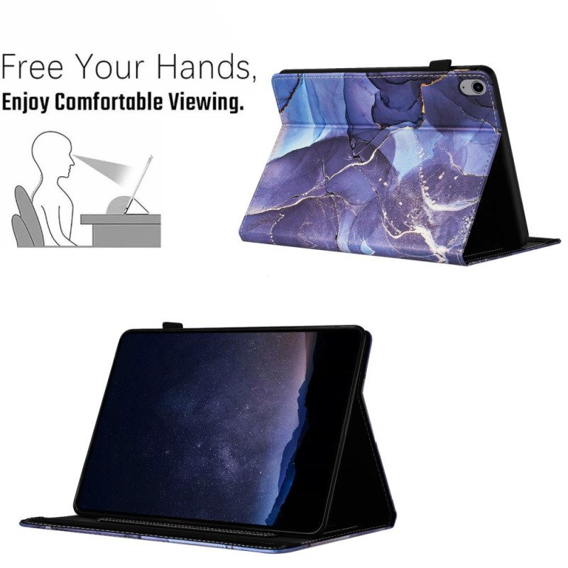Case iPad (2025) Telefonfodral Marmorstil