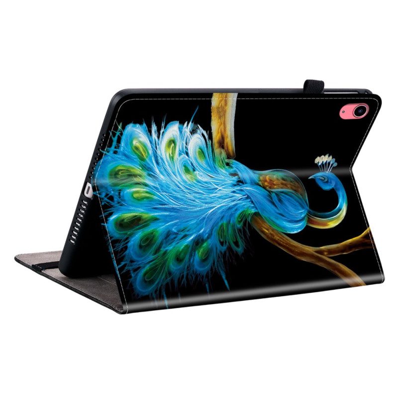 Case iPad (2025) Telefonfodral Påfågel