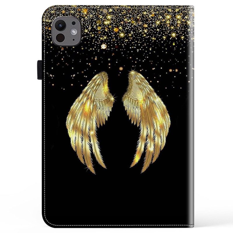 Case iPad Pro 13 (2025) Telefonfodral Gyllene Vingar