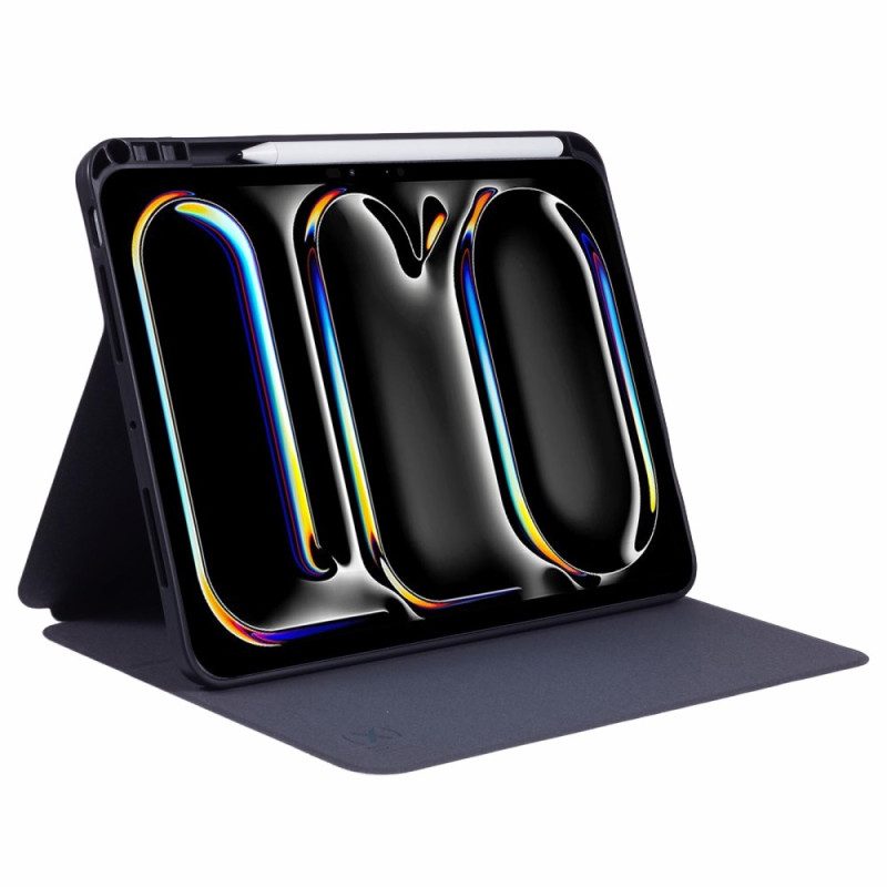 Case iPad Pro 13 (2025) Telefonfodral Lädereffekt X-level