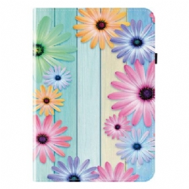 Case iPad Pro 13 (2025) Telefonfodral Solrosmönster