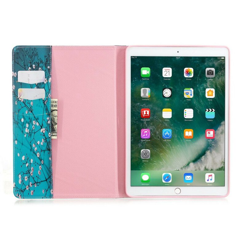 Fodral Case För iPad 10.2" (2020) (2019) / Air 10.5" / Pro 10.5" Blommande Träd