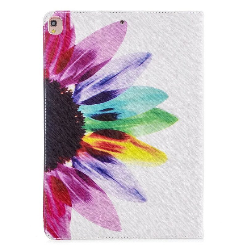 Fodral Case För iPad 10.2" (2020) (2019) / Air 10.5" / Pro 10.5" Blomstermålning