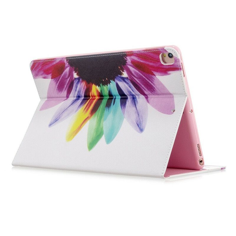 Fodral Case För iPad 10.2" (2020) (2019) / Air 10.5" / Pro 10.5" Blomstermålning