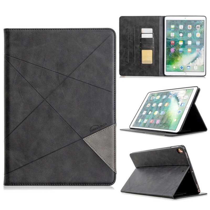 Fodral Case För iPad 10.2" (2020) (2019) / Air 10.5" / Pro 10.5" Geometri