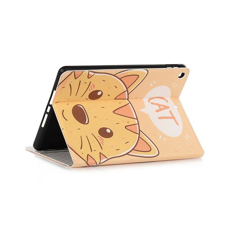 Fodral Case För iPad 10.2" (2020) (2019) / Air 10.5" / Pro 10.5" Katt