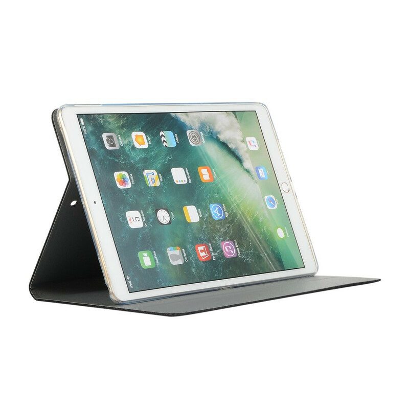 Fodral Case För iPad 10.2" (2020) (2019) / Air 10.5" / Pro 10.5" Klädeffekt