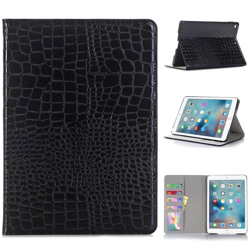 Fodral Case För iPad 10.2" (2020) (2019) / Air 10.5" / Pro 10.5" Krokodilhudstil