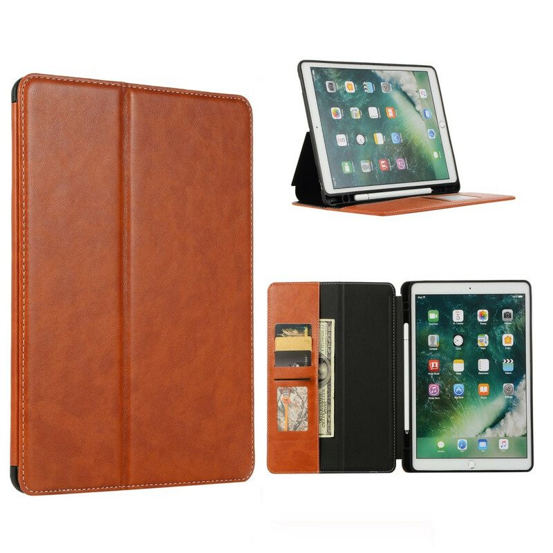 Fodral Case För iPad 10.2" (2020) (2019) / Air 10.5" / Pro 10.5" Lyxlädereffekt