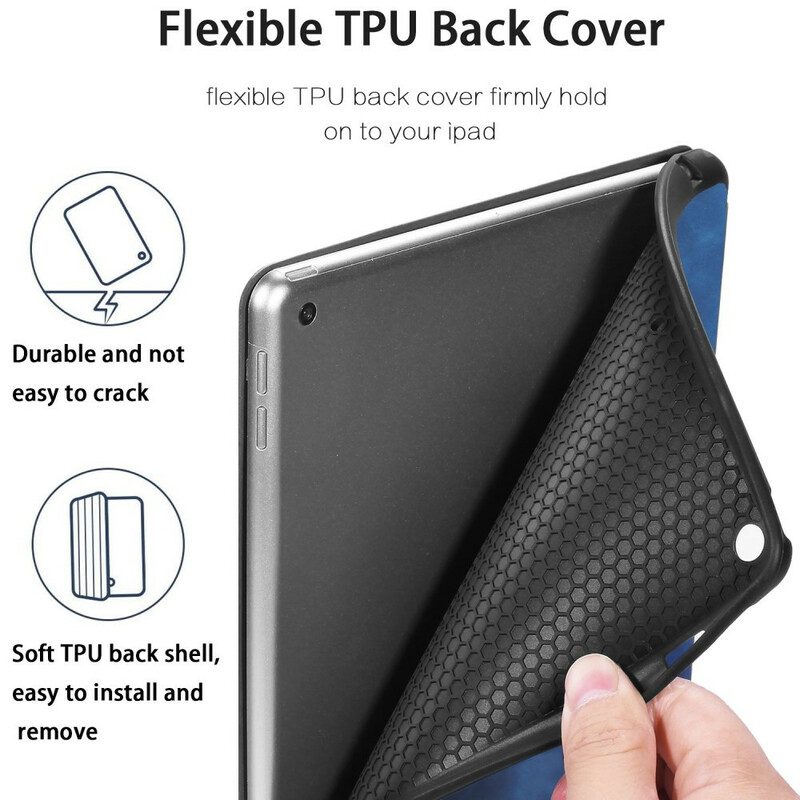 Fodral Case För iPad 10.2" (2020) (2019) / Air 10.5" / Pro 10.5" Se Serie Dg.ming