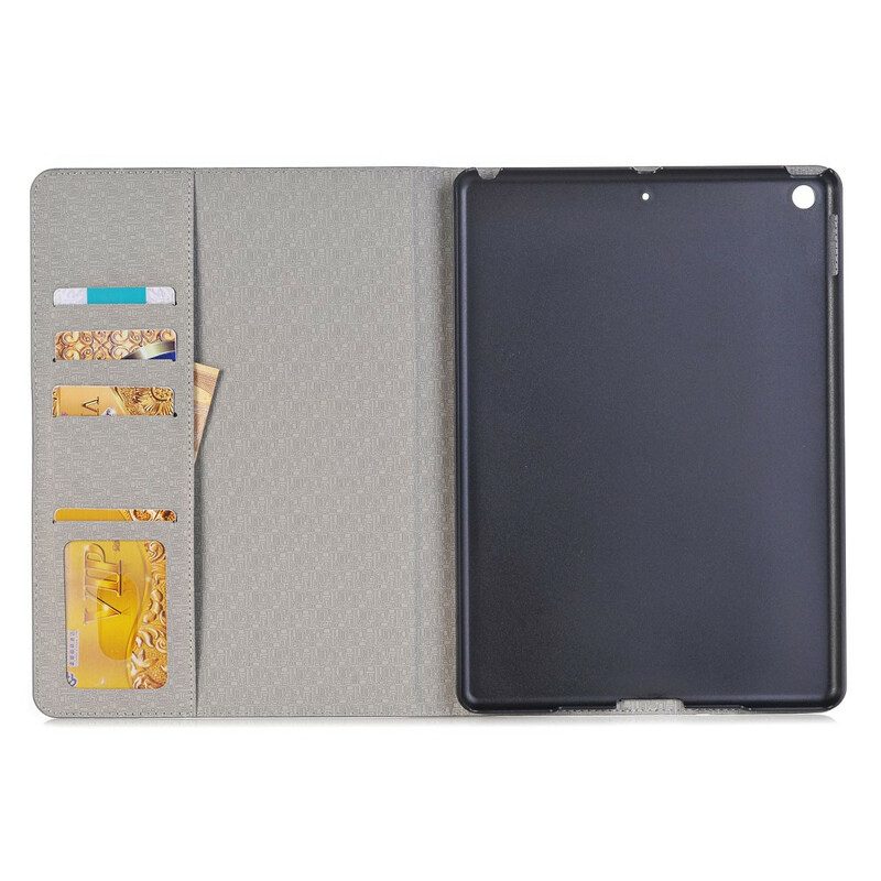 Fodral Case För iPad 10.2" (2020) (2019) / Air 10.5" / Pro 10.5" Tvåfärgad Struktur