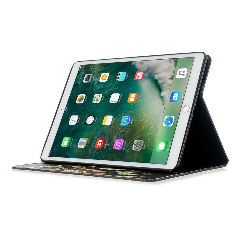 Fodral Case För iPad 10.2" (2020) (2019) / Air 10.5" / Pro 10.5" Vackra Fjärilar