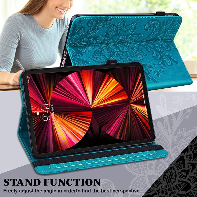 Fodral Case För iPad Air (2022) (2020) / Pro 11" Blomstermandala