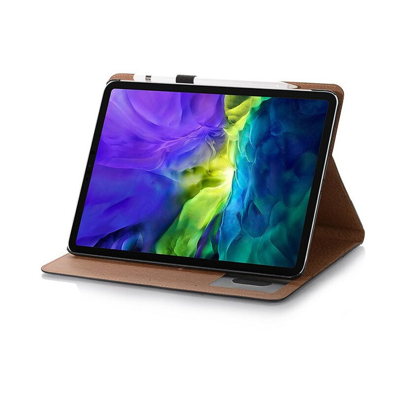 Fodral Case För iPad Air (2022) (2020) / Pro 11" Elegant Konstläderstil