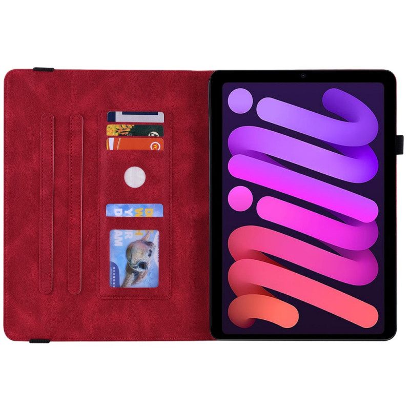 Fodral Case För iPad Mini 6 (2021) Styliserade Fjärilar