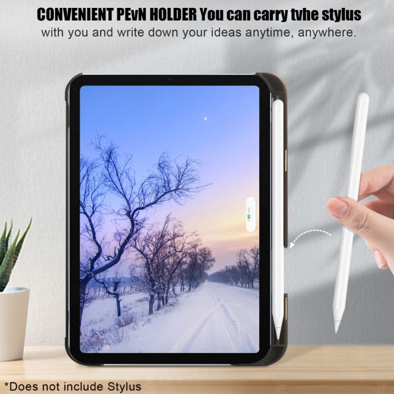 Fodral Case För iPad Mini 6 (2021) Vridbar 360° Lädereffekt