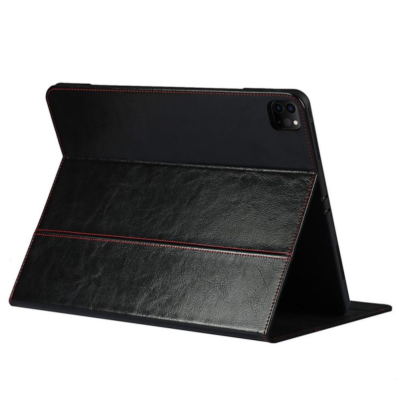 Fodral Case För iPad Pro 12.9" (2021) (2020) (2018) Äkta Läder