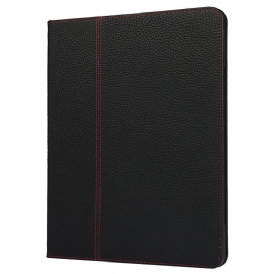 Fodral Case För iPad Pro 12.9" (2021) (2020) (2018) Äkta Litchi Läder