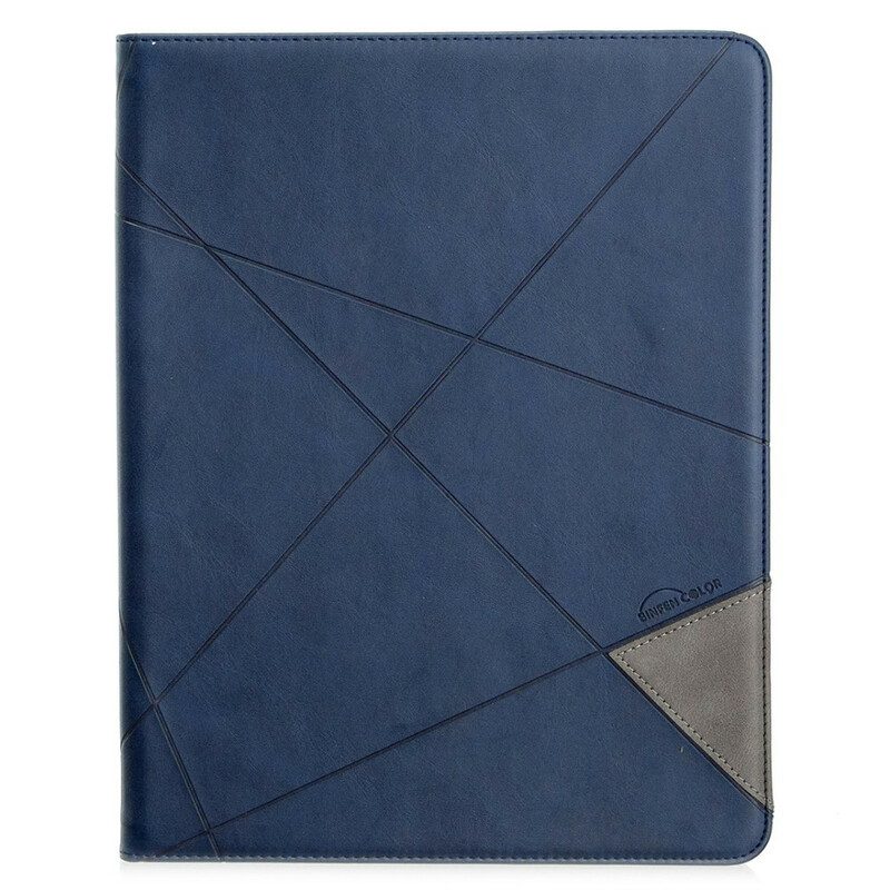 Fodral Case För iPad Pro 12.9" (2021) (2020) (2018) Geometriska Former