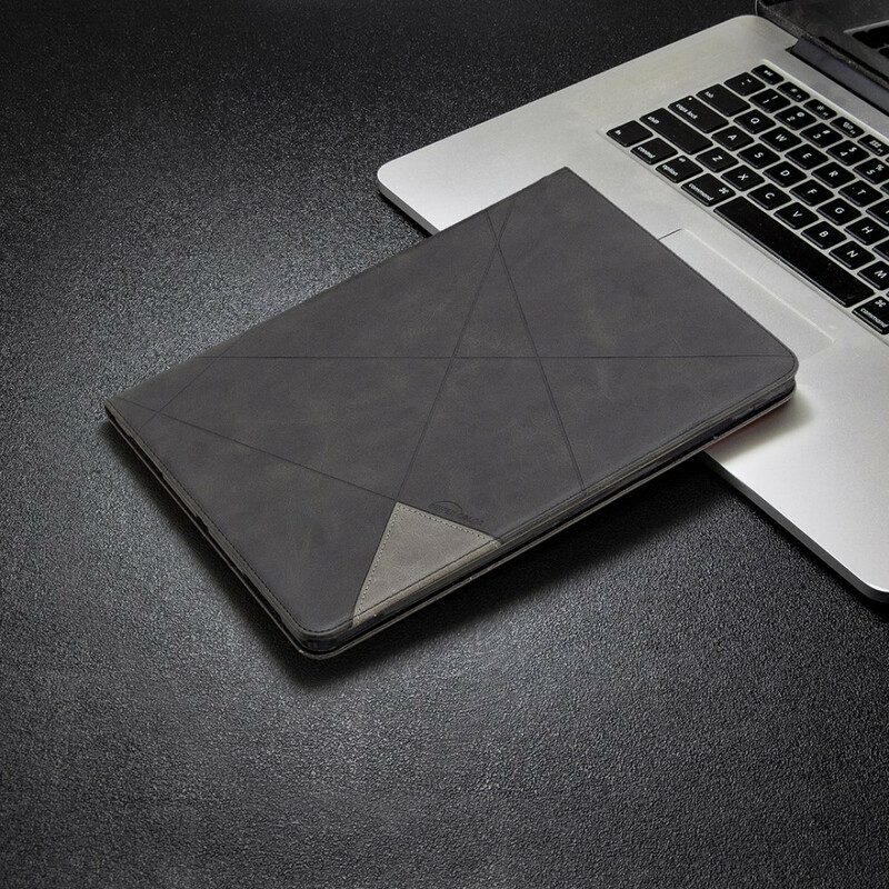 Fodral Case För iPad Pro 12.9" (2021) (2020) (2018) Geometriska Former