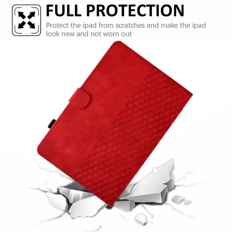 Fodral För iPad (2025) 3d-mönster