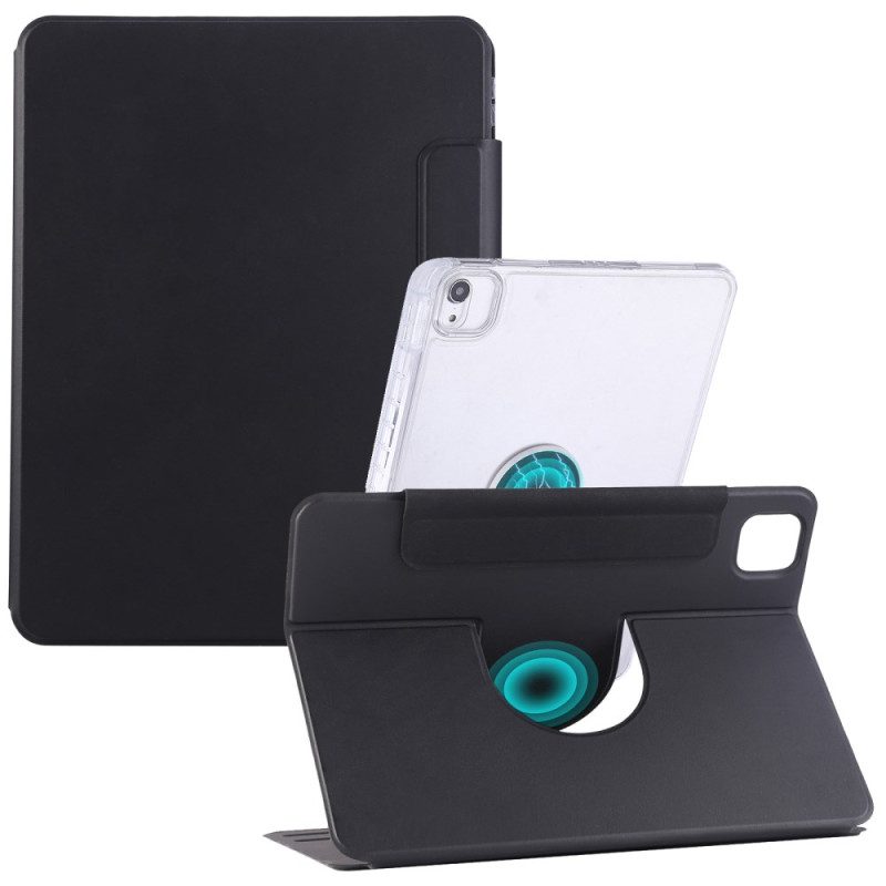 Fodral För iPad (2025) Avtagbart Och Roterande Magnetiskt Stativ