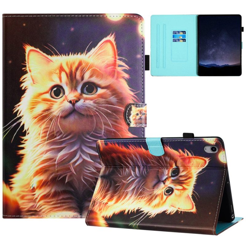 Fodral För iPad (2025) Katt