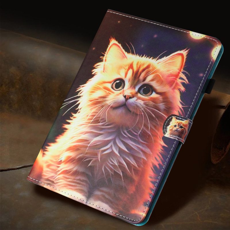 Fodral För iPad (2025) Katt