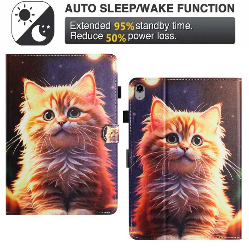 Fodral För iPad (2025) Katt