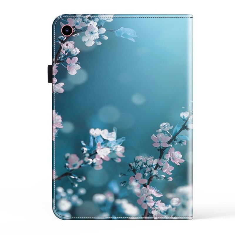 Fodral För iPad (2025) Persikoblommor