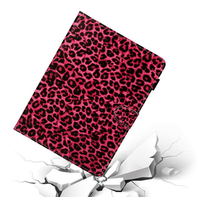 Fodral För iPad Air (2022) (2020) / Pro 11" Rosa Leopardmönster