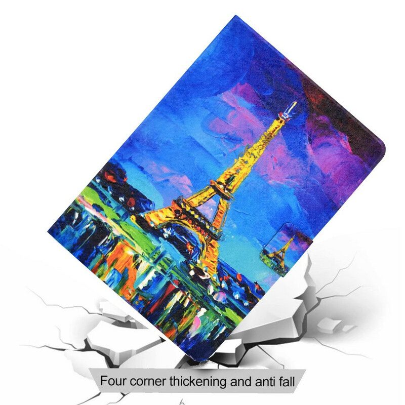 Fodral För iPad Air (2022) Eiffeltornet Art