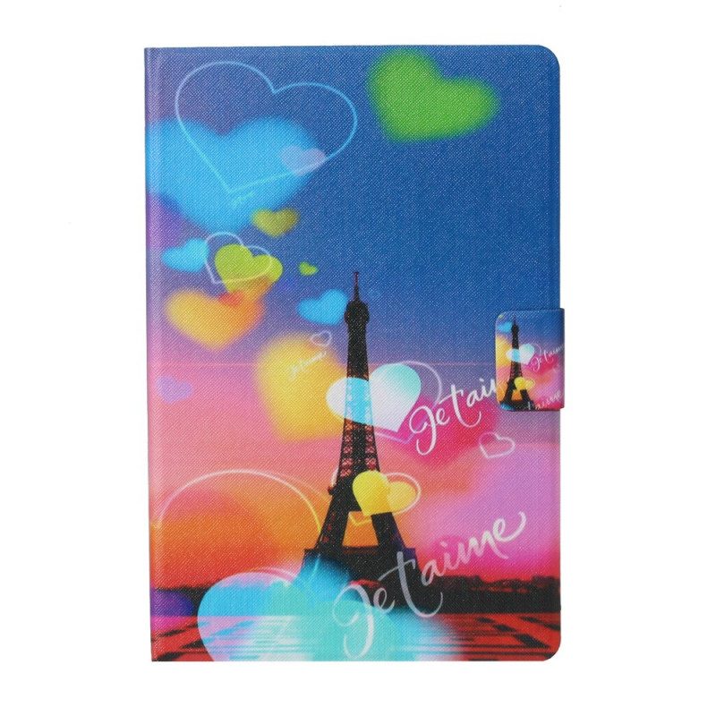 Fodral För iPad Mini 6 (2021) Eiffeltornet Jag Älskar Dig