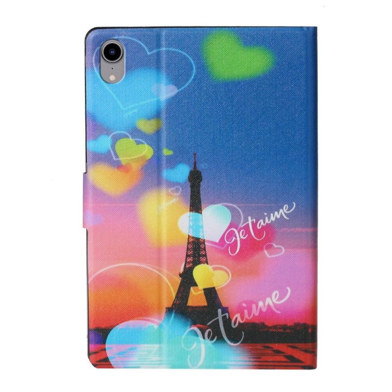 Fodral För iPad Mini 6 (2021) Eiffeltornet Jag Älskar Dig