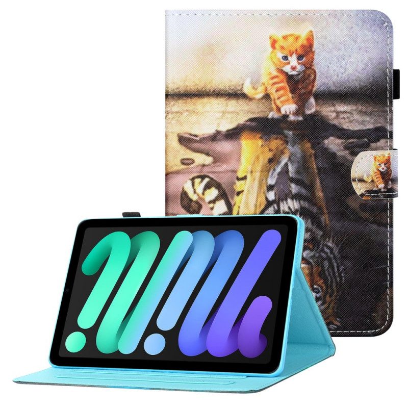 Fodral För iPad Mini 6 (2021) Kattunge Art