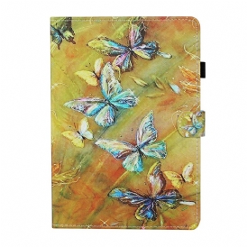 Fodral För iPad Mini 6 (2021) Målade Fjärilar