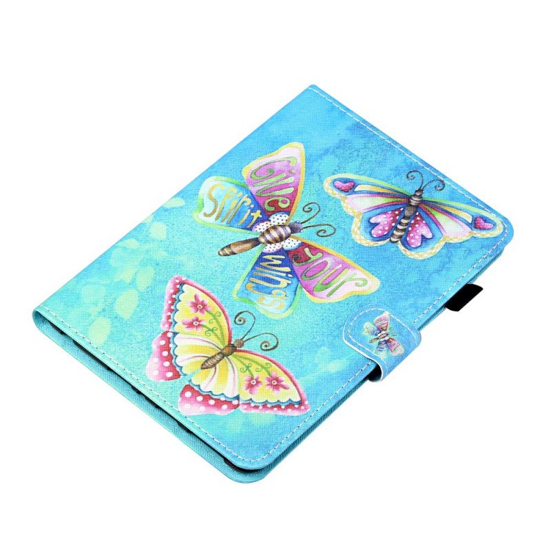 Fodral För iPad Mini 6 (2021) Mångfärgade Fjärilar