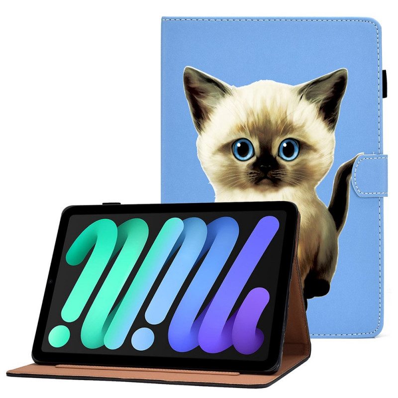 Fodral För iPad Mini 6 (2021) Rolig Kattunge