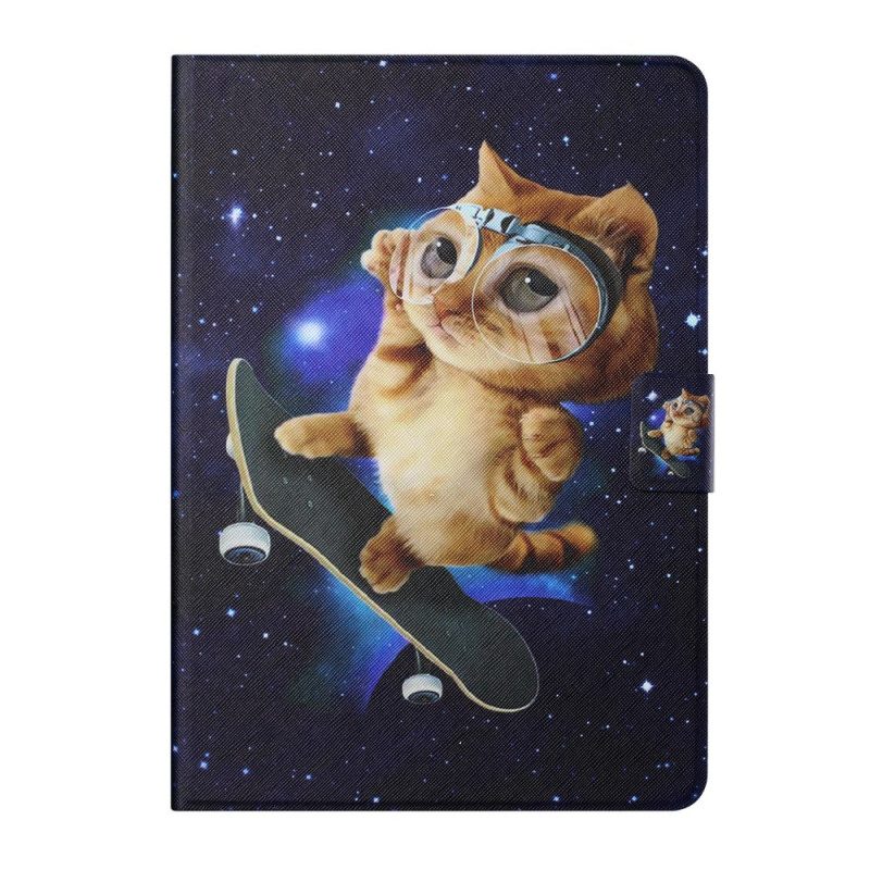 Fodral För iPad Mini 6 (2021) Skateboard Cat
