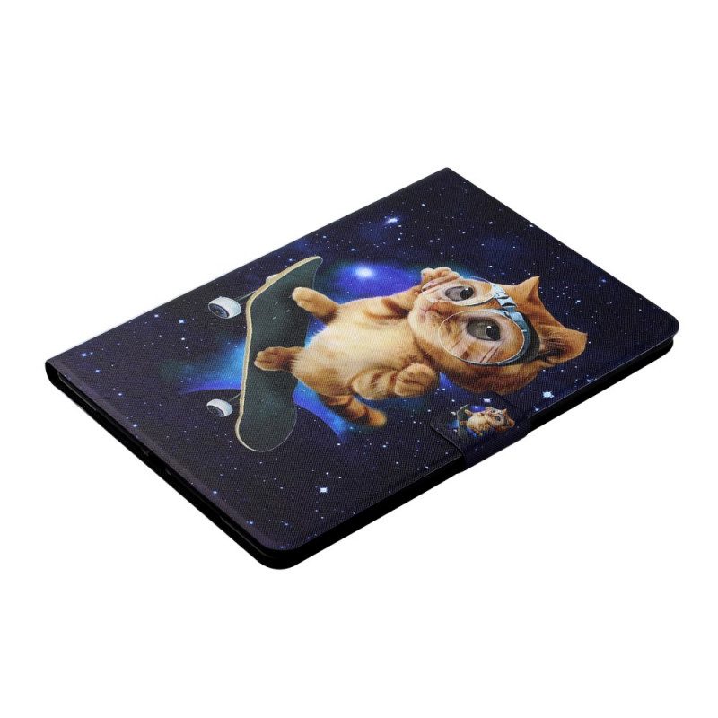 Fodral För iPad Mini 6 (2021) Skateboard Cat