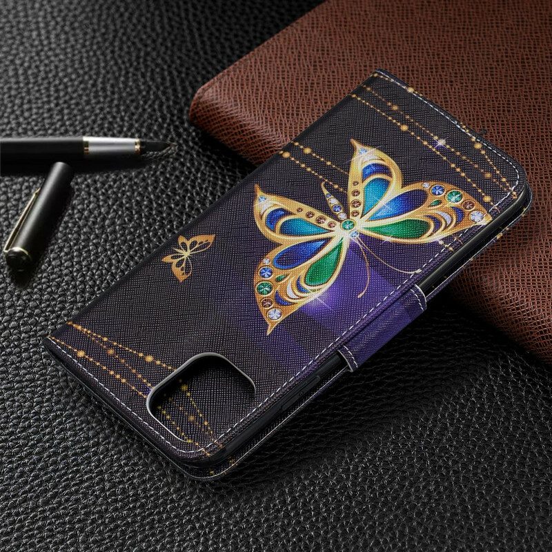 Fodral För iPhone 11 Pro Max Otroliga Fjärilar